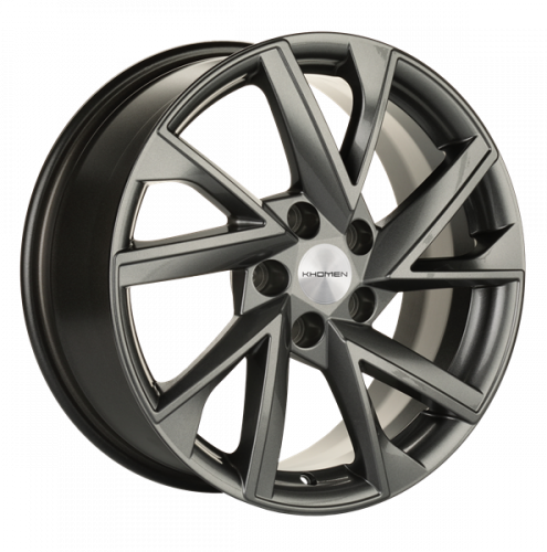 Khomen 1714 7x17 5*112 Et:40 Dia:57,1 Gray Khomen 1714 7x17 5*112 Et:40 Dia:57,1 Gray