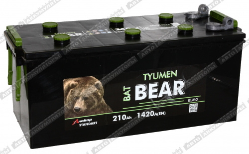 АКБ Batbear 210 Ач 6СТ-210VLA (черный) (болт)