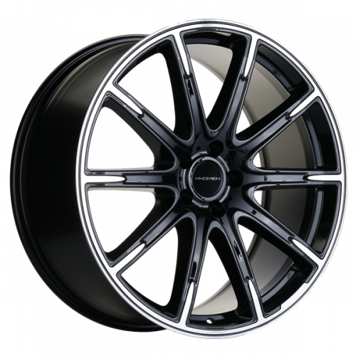 Khomen 2102 9,5x21 5*112 Et:30 Dia:66,6 Black-FP Khomen 2102 9,5x21 5*112 Et:30 Dia:66,6 Black-FP