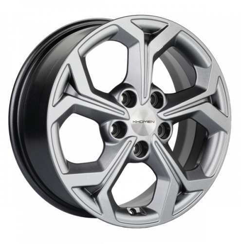 Khomen 1606 6,5x16 5*114,3 Et:45 Dia:60,1 G-Silver Khomen 1606 6,5x16 5*114,3 Et:45 Dia:60,1 G-Silver