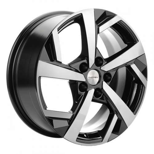 Khomen 1712 7x17 5*114,3 Et:50 Dia:67,1 Black-FP