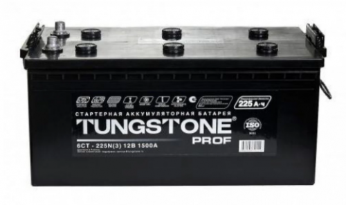 АКБ 6СТ - 225 Ач Tungstone Prof L Euro