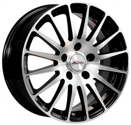 X'trike X-128 6,5x16 5*105 Et:38 Dia:56,6 BK/FP X'trike X-128 6,5x16 5*105 Et:38 Dia:56,6 BK/FP