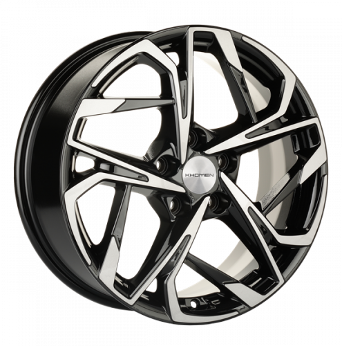 Khomen 1716 7x17 5*114,3 Et:45 Dia:60,1 Black-FP