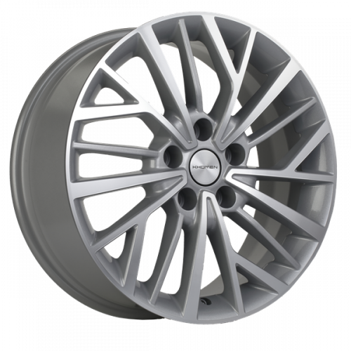 Khomen 1717 7x17 5*114,3 Et:37 Dia:66,6 F-Silver-FP Khomen 1717 7x17 5*114,3 Et:37 Dia:66,6 F-Silver-FP