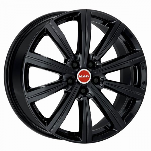 MAK Birmingham 8x19 5*108 Et:45 Dia:63,3 Gloss Black MAK Birmingham 8x19 5*108 Et:45 Dia:63,3 Gloss Black