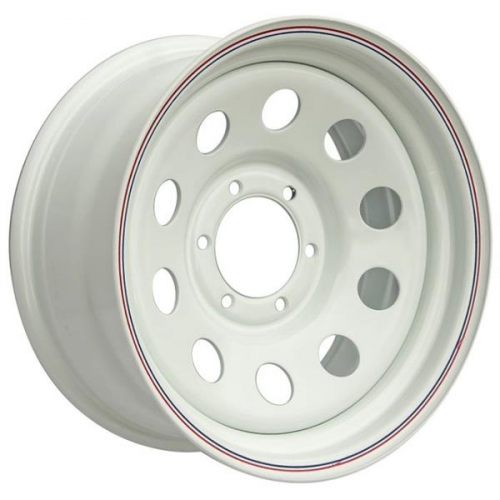 Off-Road-Wheels White 8x16 5*139,7 Et:-25 Dia:110,1 W