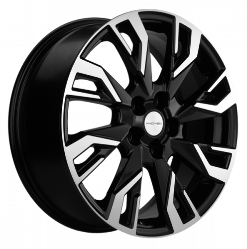 Khomen 1809 7x18 5*114,3 Et:45 Dia:66,1 Black-FP Khomen 1809 7x18 5*114,3 Et:45 Dia:66,1 Black-FP