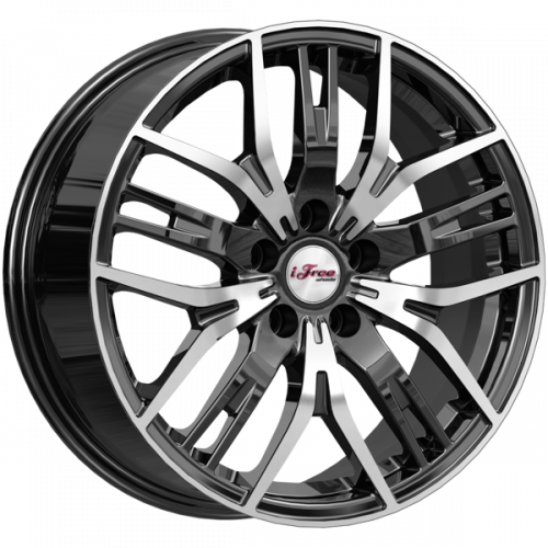 iFree Аскет 7x17 5*100 Et:38 Dia:57,1 Блэк Джек