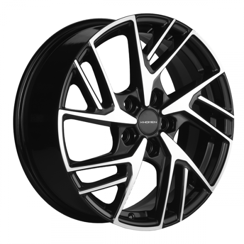 Khomen 1722 6,5x17 5*114,3 Et:40 Dia:64,1 Black-FP