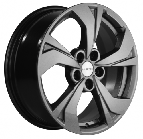 Khomen 1724 7x17 5*114,3 Et:45 Dia:60,1 Gray Khomen 1724 7x17 5*114,3 Et:45 Dia:60,1 Gray