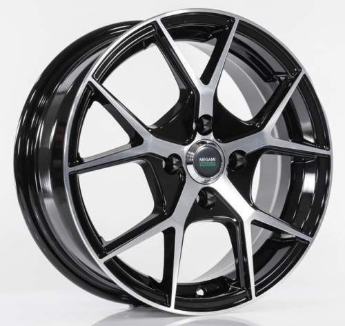 Megami MGM-18FF 6,5x16 4*98 Et:35 Dia:58,6 bkf Megami MGM-18FF 6,5x16 4*98 Et:35 Dia:58,6 bkf