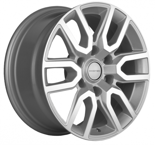 Khomen 1723 8x17 6*139,7 Et:30 Dia:106,1 F-SILVER Khomen 1723 8x17 6*139,7 Et:30 Dia:106,1 F-SILVER