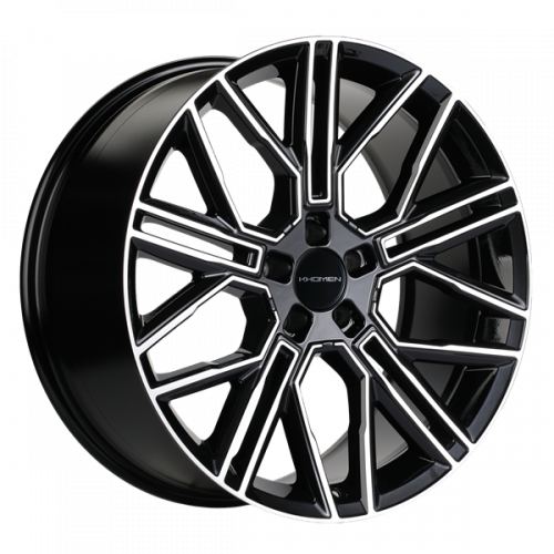Khomen 2101 9,5x21 5*130 Et:46 Dia:71,6 Black-FP Khomen 2101 9,5x21 5*130 Et:46 Dia:71,6 Black-FP