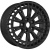 KDW KD1730 7x17 5*110 Et:40 Dia:67,1 Matt_Black_Painted