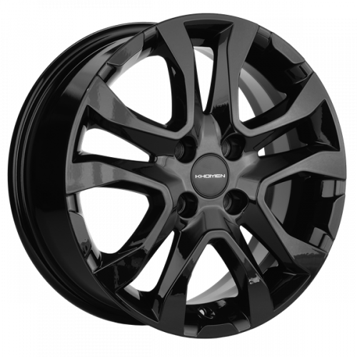 Khomen 1503 6x15 4*100 Et:40 Dia:60,1 Black Khomen 1503 6x15 4*100 Et:40 Dia:60,1 Black