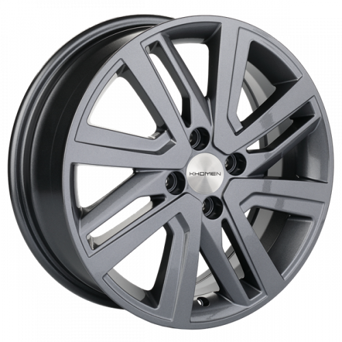 Khomen 1609 6x16 4*100 Et:50 Dia:60,1 GRAY Khomen 1609 6x16 4*100 Et:50 Dia:60,1 GRAY