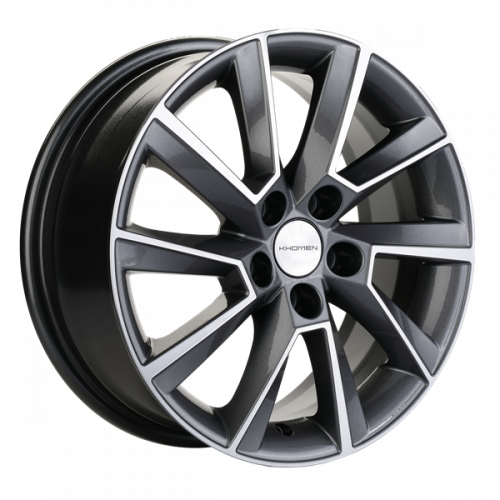 Khomen 1507 6x15 5*100 Et:38 Dia:57,1 Gray-FP Khomen 1507 6x15 5*100 Et:38 Dia:57,1 Gray-FP