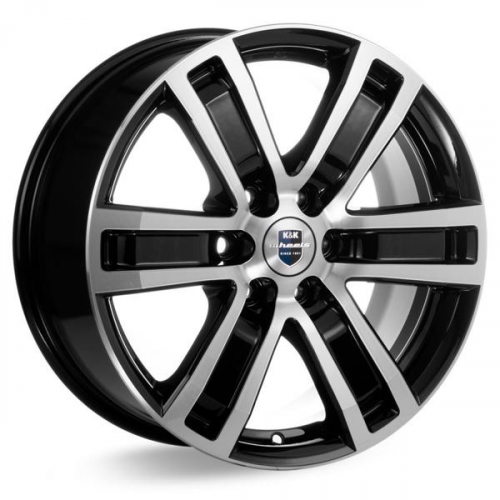 K&K R7-Рольф 7,5x17 6*139,7 Et:25 Dia:106,1 алмаз черный K&K R7-Рольф 7,5x17 6*139,7 Et:25 Dia:106,1 алмаз черный