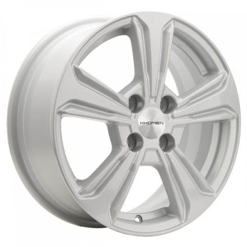 Khomen 1502 6x15 4*100 Et:46 Dia:54,1 F-Silver Khomen 1502 6x15 4*100 Et:46 Dia:54,1 F-Silver