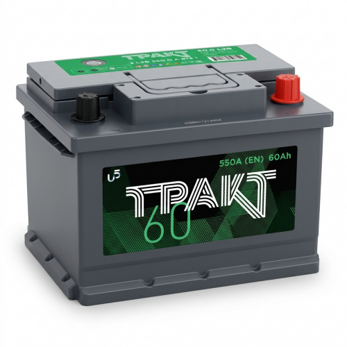АКБ Тракт 60 Ач о/п 6СТ-60.0 VL L2B низкий (CN)