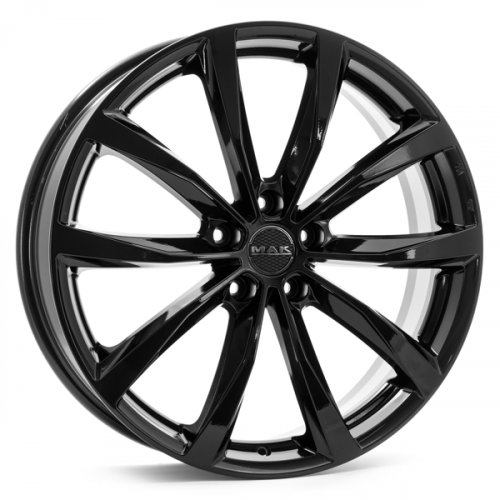 MAK WOLF 7,5x18 5*114,3 Et:38 Dia:76,1 Gloss Black MAK WOLF 7,5x18 5*114,3 Et:38 Dia:76,1 Gloss Black