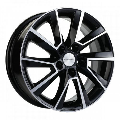 Khomen 1604 6x16 5*100 Et:38 Dia:57,1 Black-FP Khomen 1604 6x16 5*100 Et:38 Dia:57,1 Black-FP